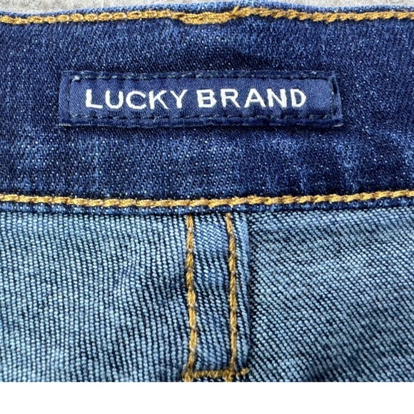 Lucky Brand 223 Straight Leg Jeans Dark Wash Mens 38 - Picture 6 of 15